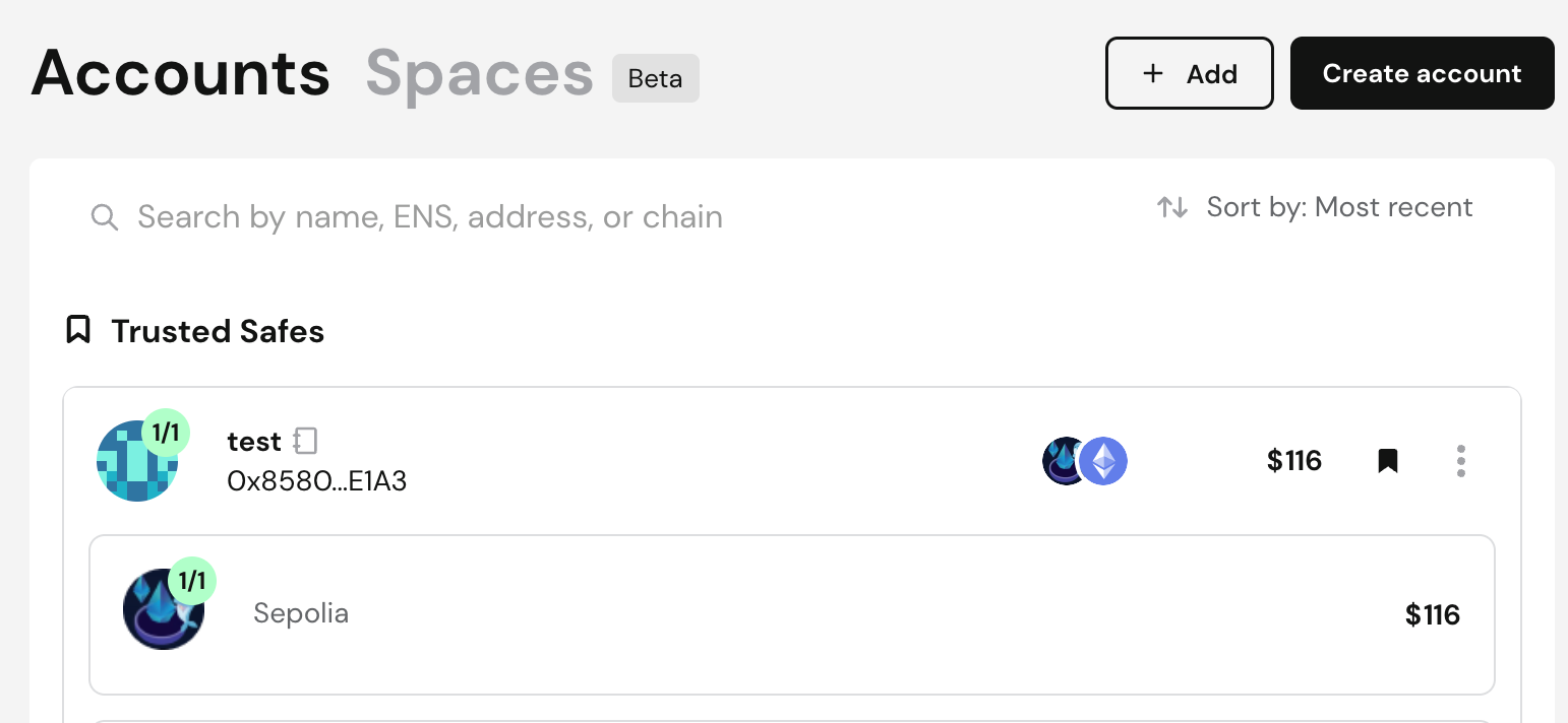 Safe Connect Wallet